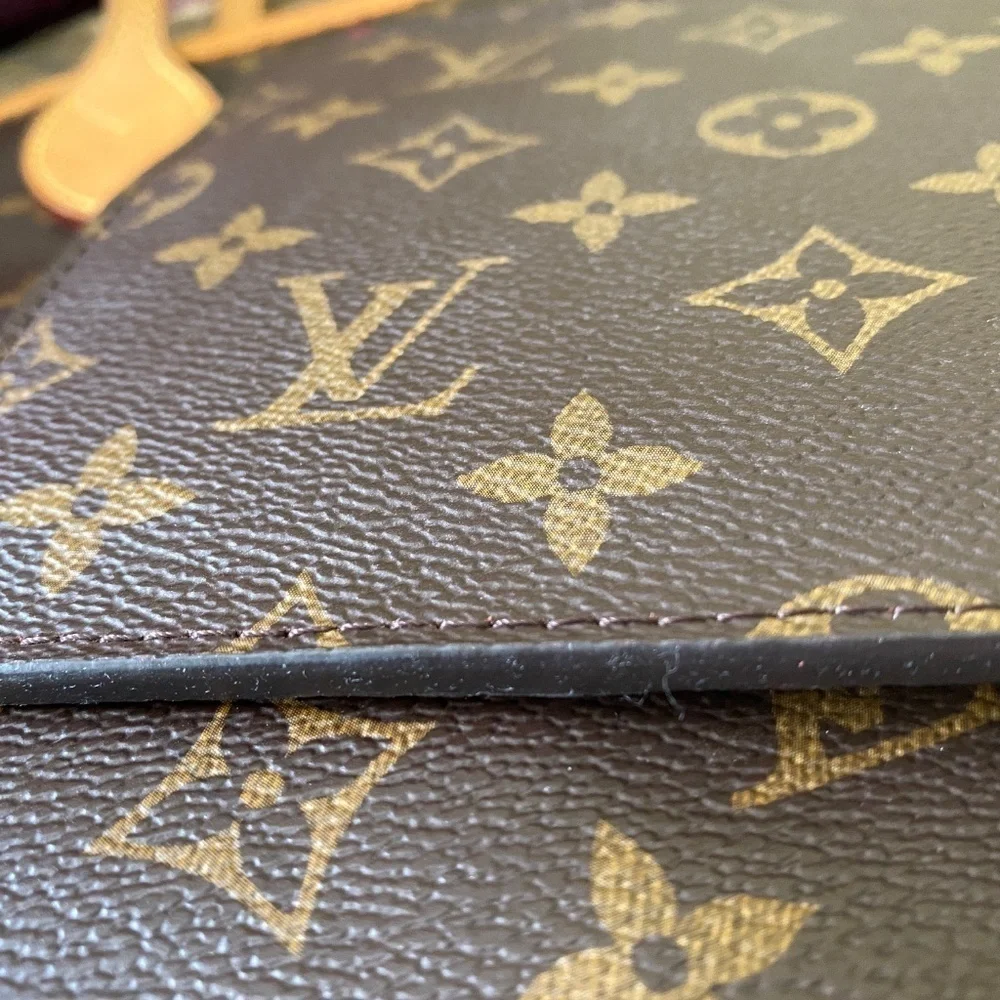 LOUIS VUITTON MONOGRAM NEVERFULL CLUTCH POUCH AUTHENTICATION * EXCELLENT
